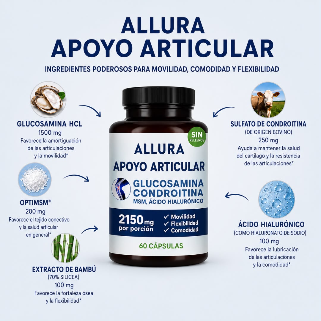 ALLURA - Cápsulas para el apoyo articular