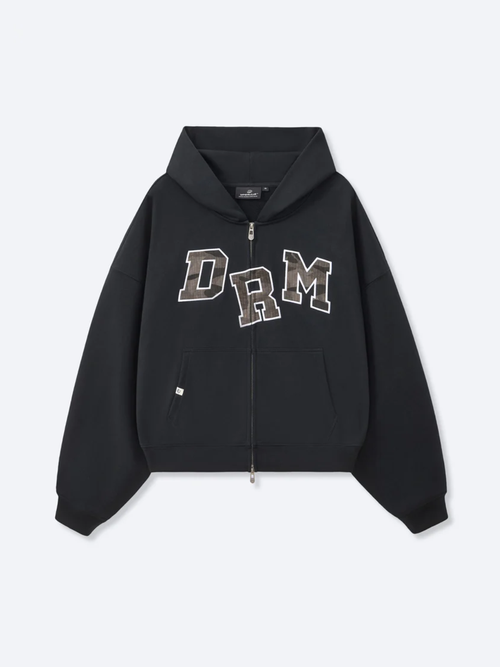 DRM ZIP UP - BLACK