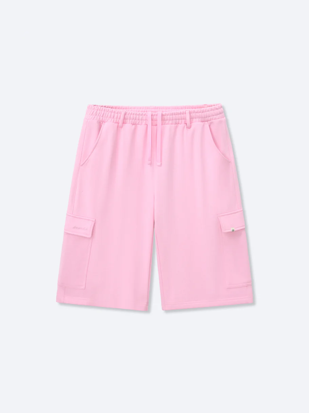 CARGO SWEAT SHORTS - LIGHT PINK