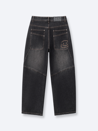 RECONSTRUCTION JEANS - BLACK