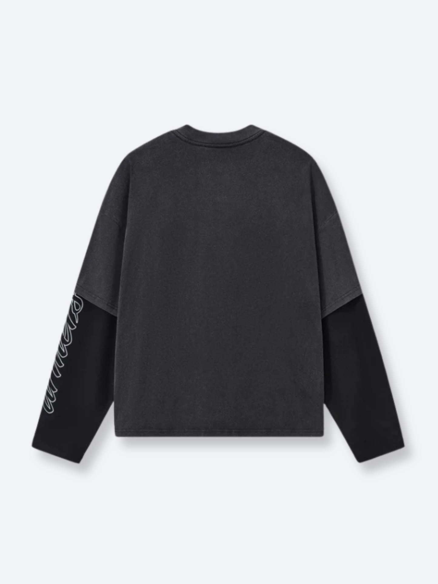 POLARIS LAYERED TEE - VINTAGE BLACK