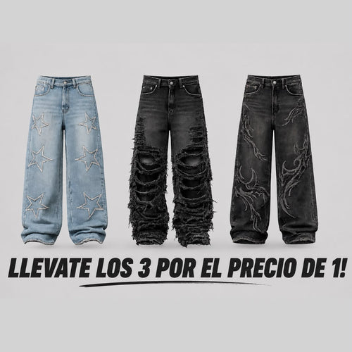 3x1 en Baggy Jeans - ¡Pagá 1 y Llevate los 3!