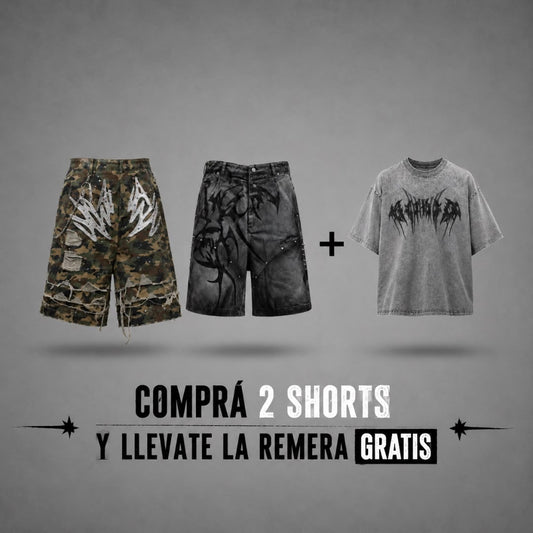 Comprá 2 Shorts y Llevate la Remera Gratis