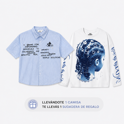 Camisa New Arrivals+Sueter de regalo