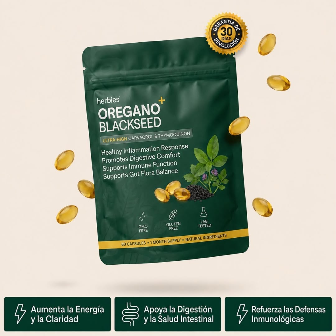 Orégano+ - Defensa diaria del intestino y del sistema inmunitario