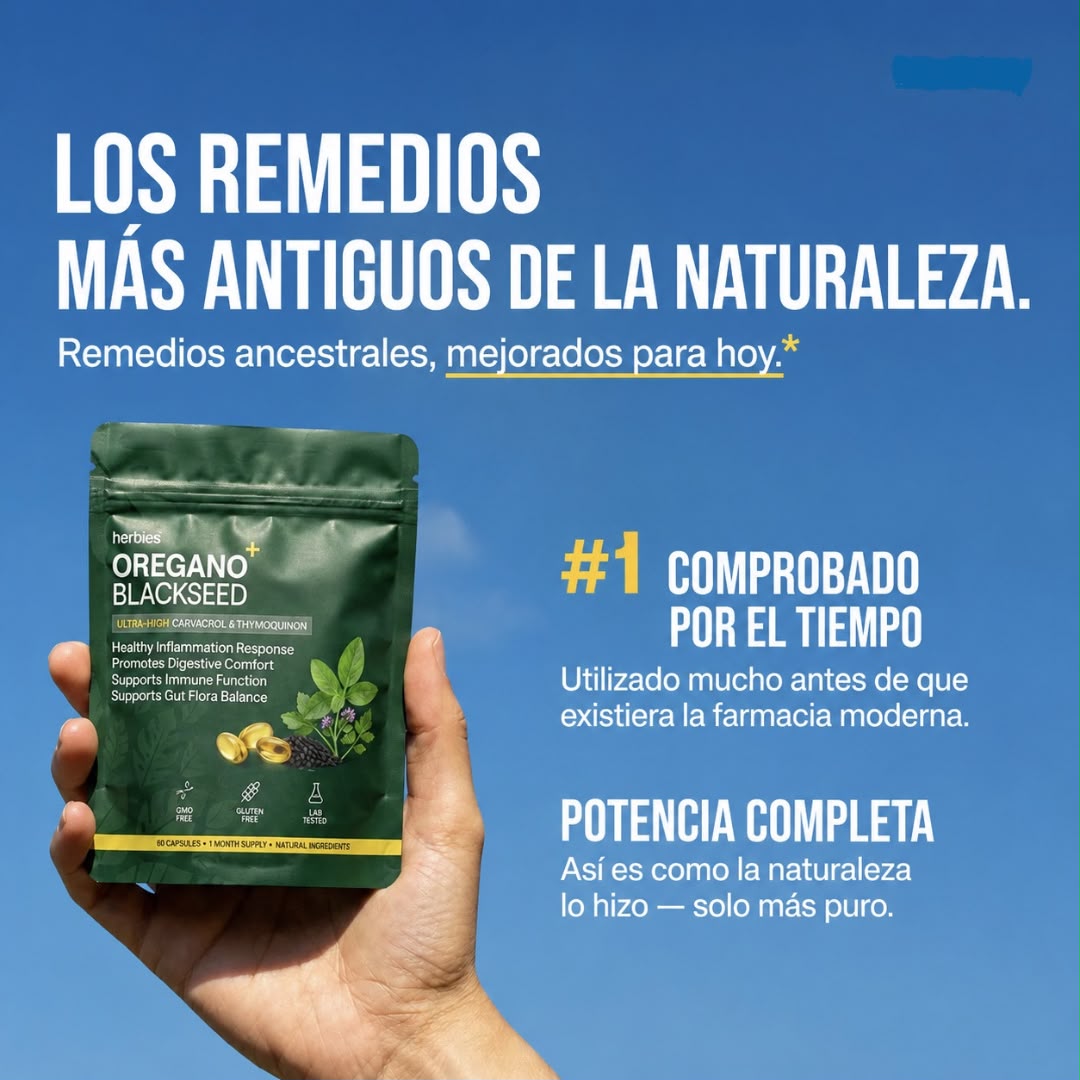 Orégano+ - Defensa diaria del intestino y del sistema inmunitario