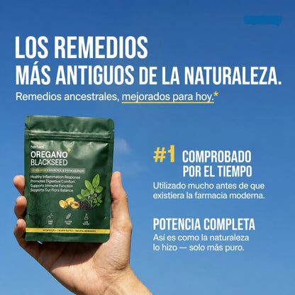 Orégano+ - Defensa diaria del intestino y del sistema inmunitario